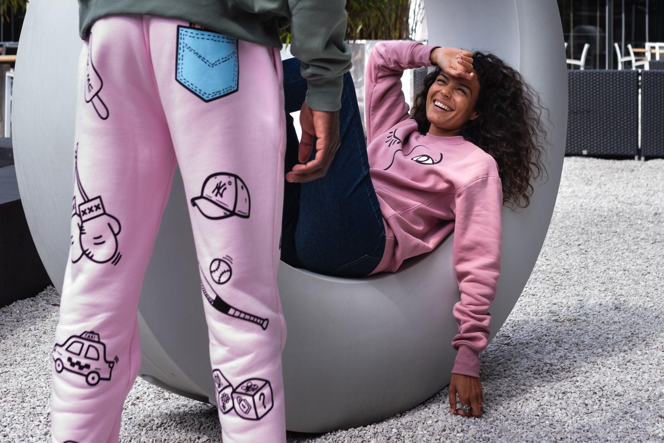 Pantalon de survêtement Funky Rose