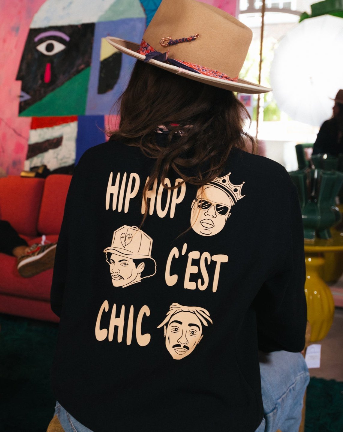 Hip Hop C'est Chic Pullover schwarz