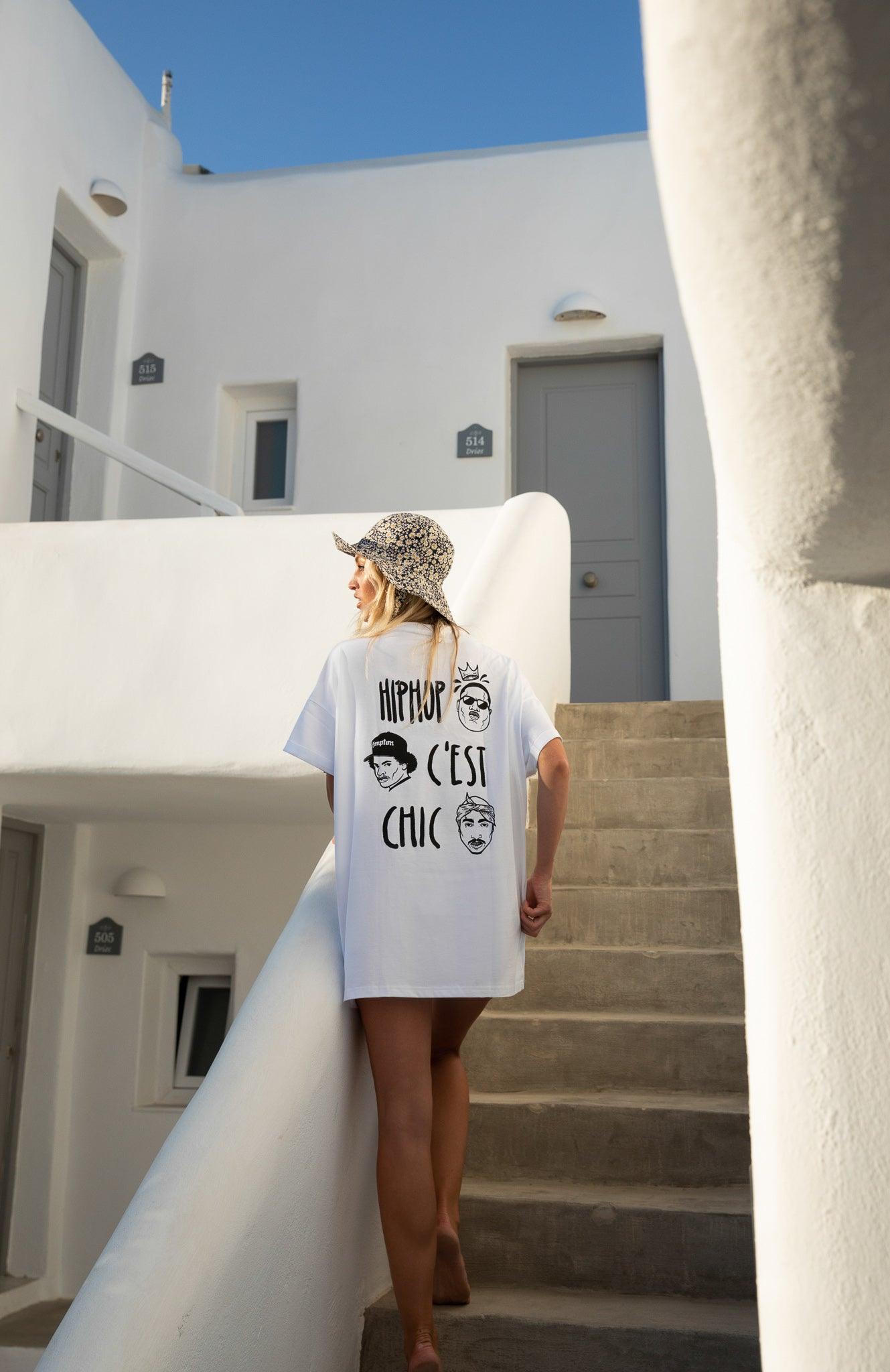 Hip hop c'est chic tee oversize