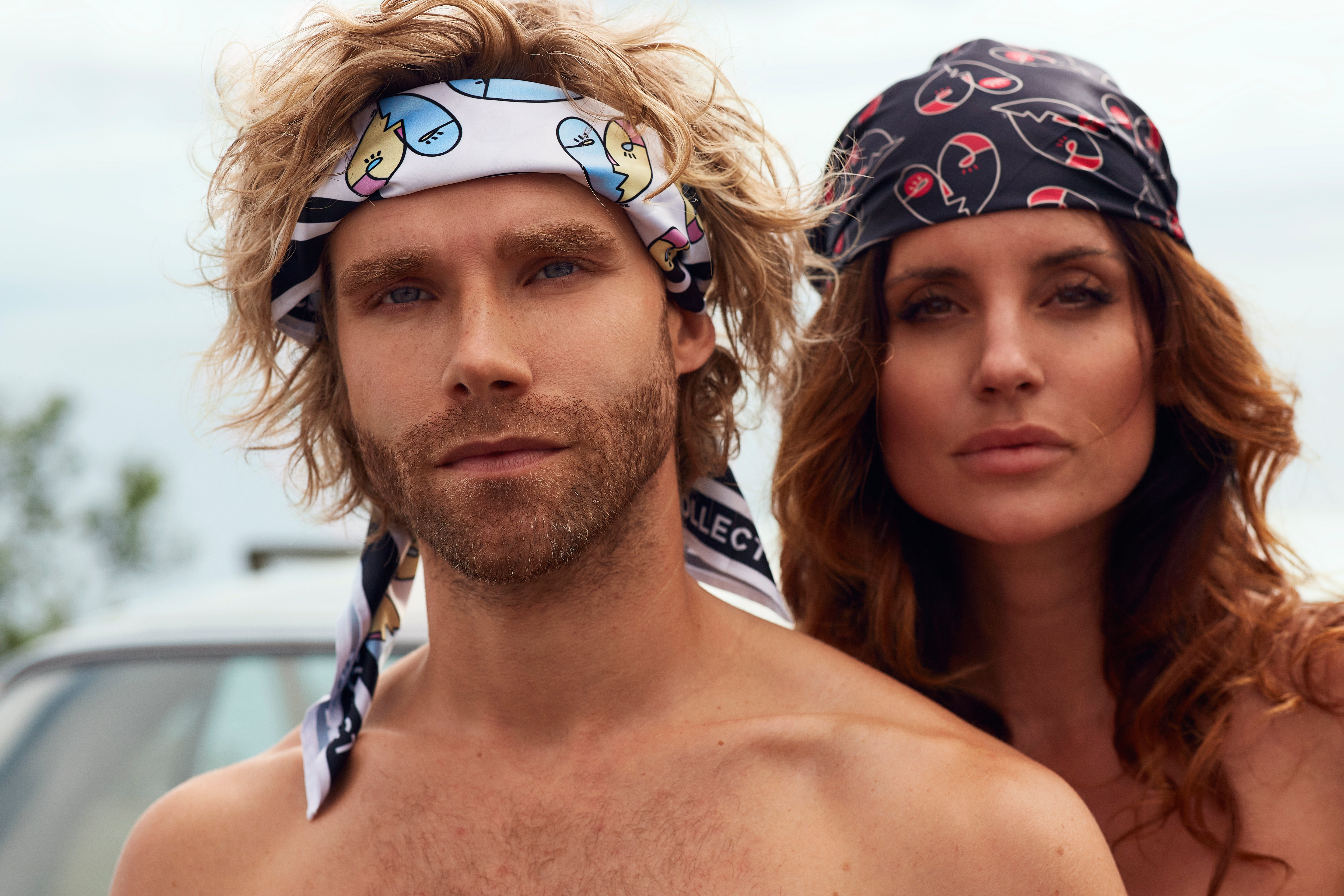 Bandana Coeur Blanc
