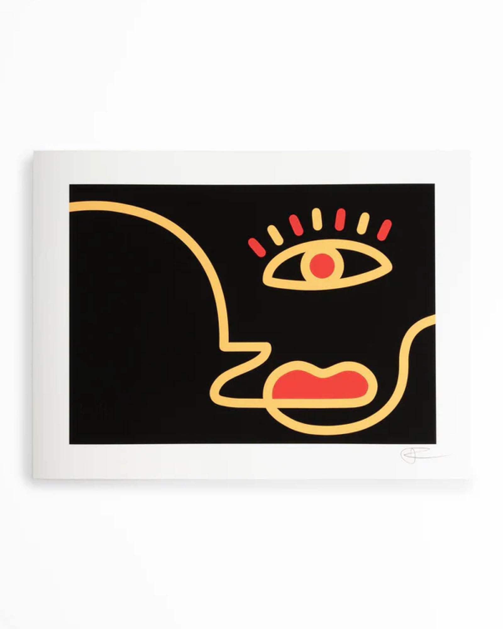 Kunstdruck Lucy