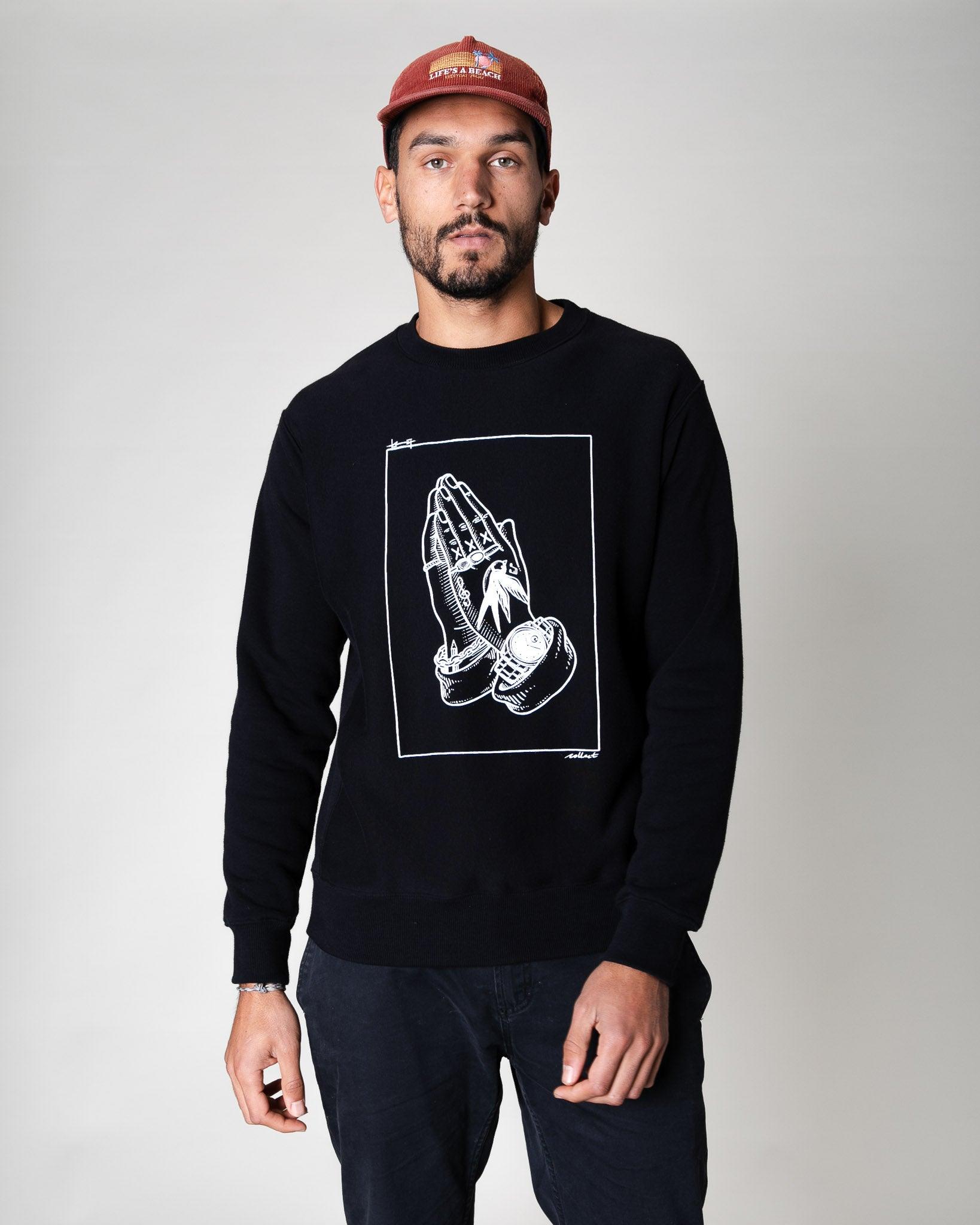 Bete Pullover schwarz