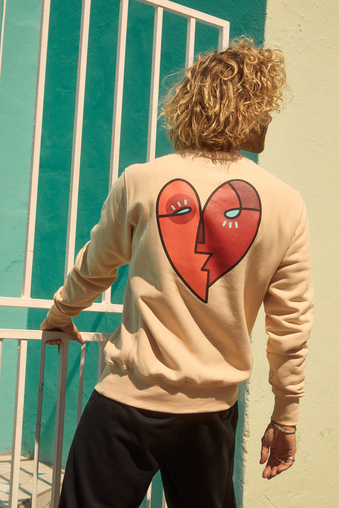 Herzpullover Chamois