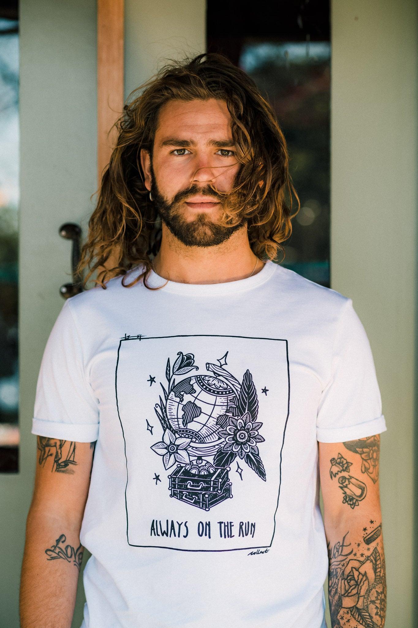 Immer auf dem Lauf -T -Shirt