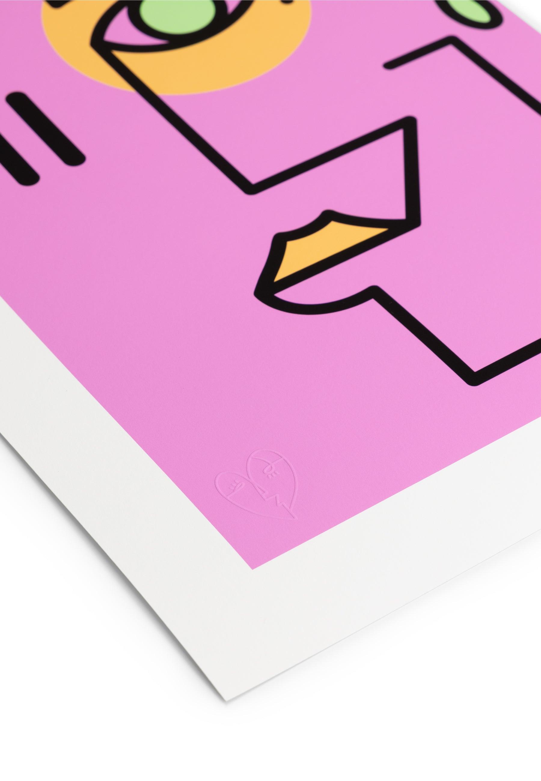Kunstdruck Boris