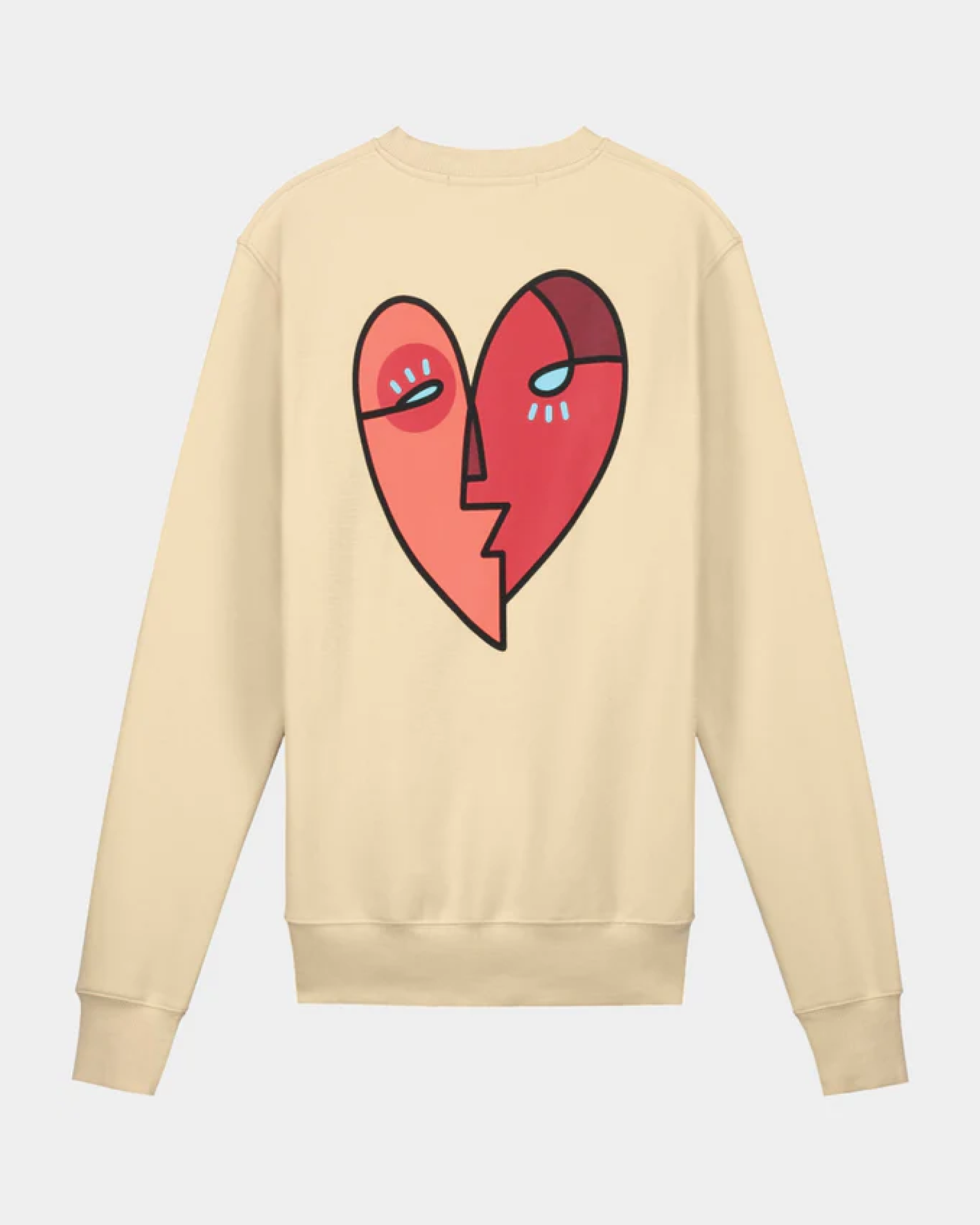 Herzpullover Chamois