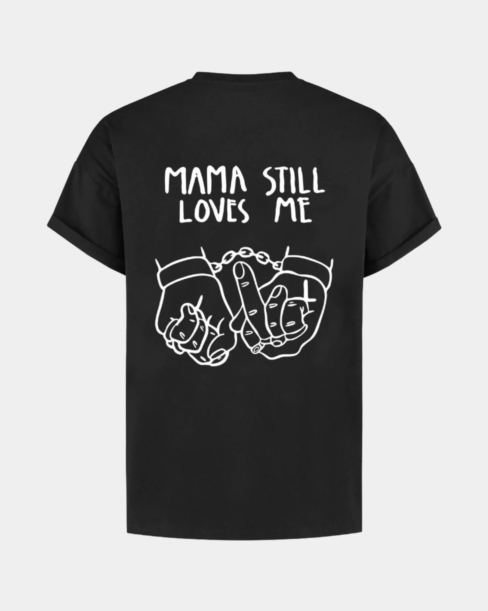Mama liebt mich immer noch übergroßes T -Shirt
