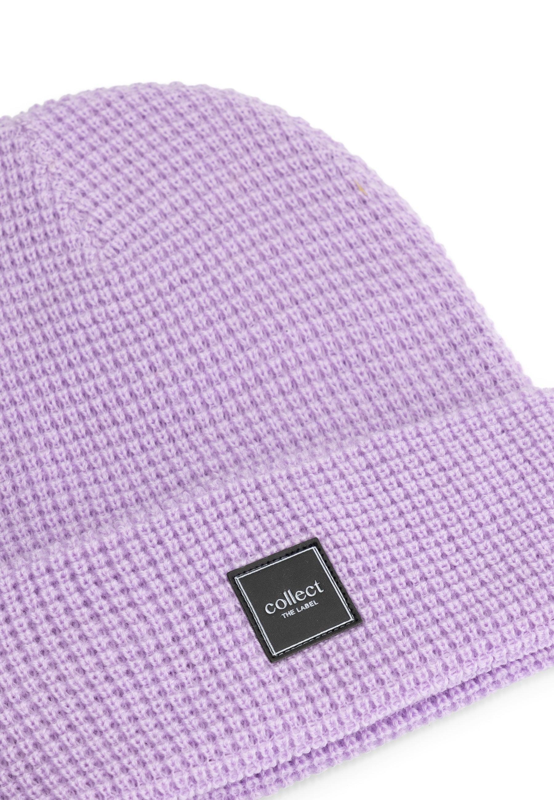 Bonnet Line Art Lila