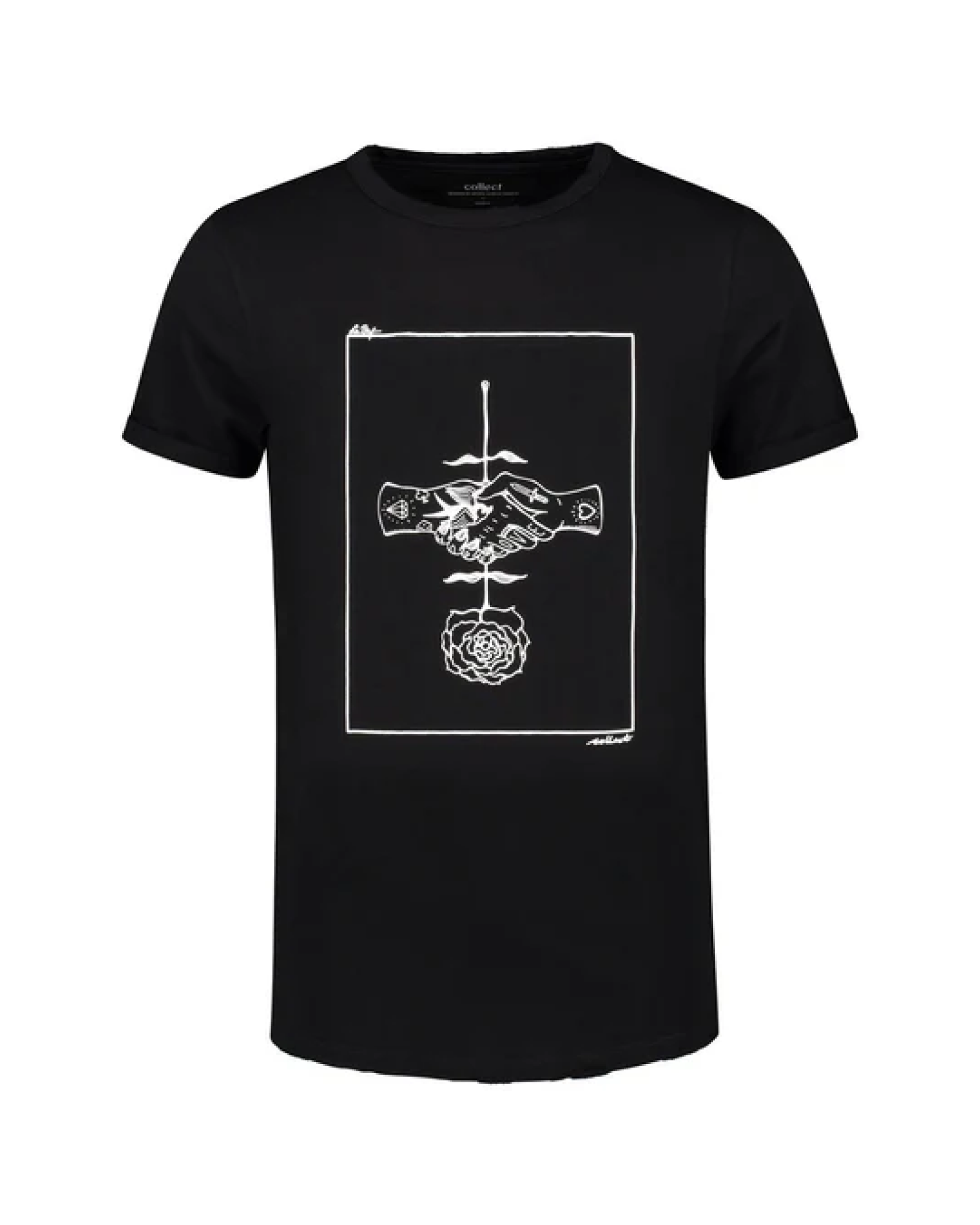 Rosa tee nero