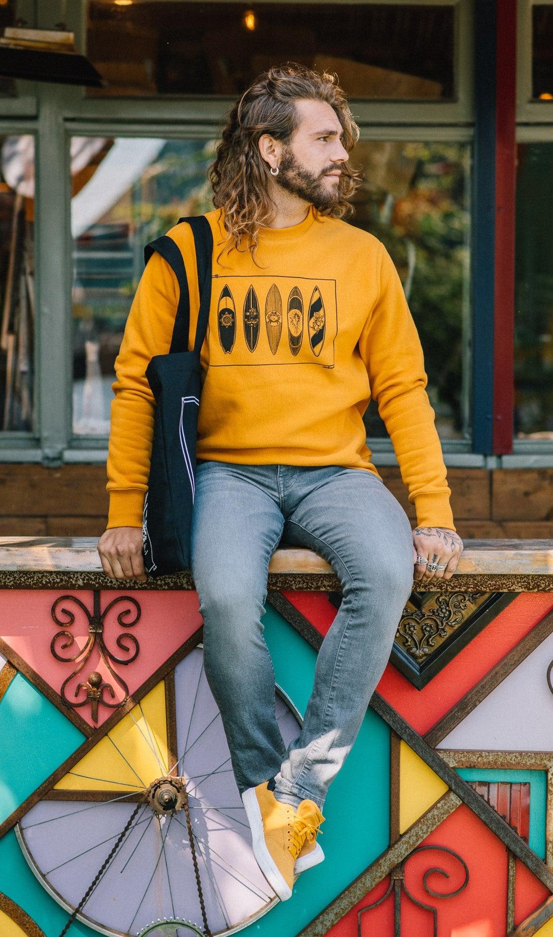 Ocean's 5 Pullover Ocker