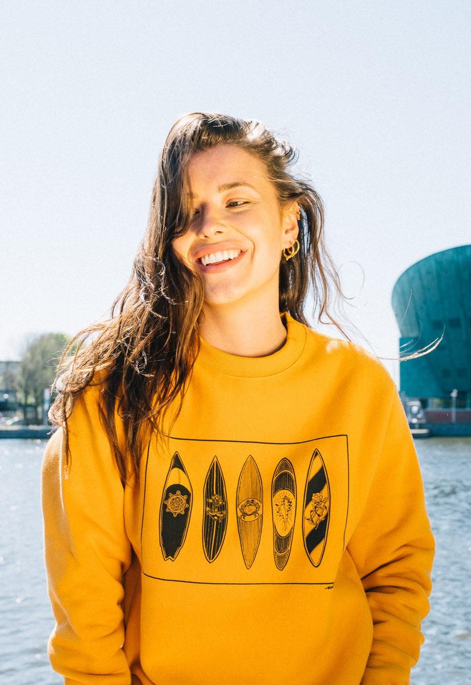Ocean's 5 Pullover Ocker