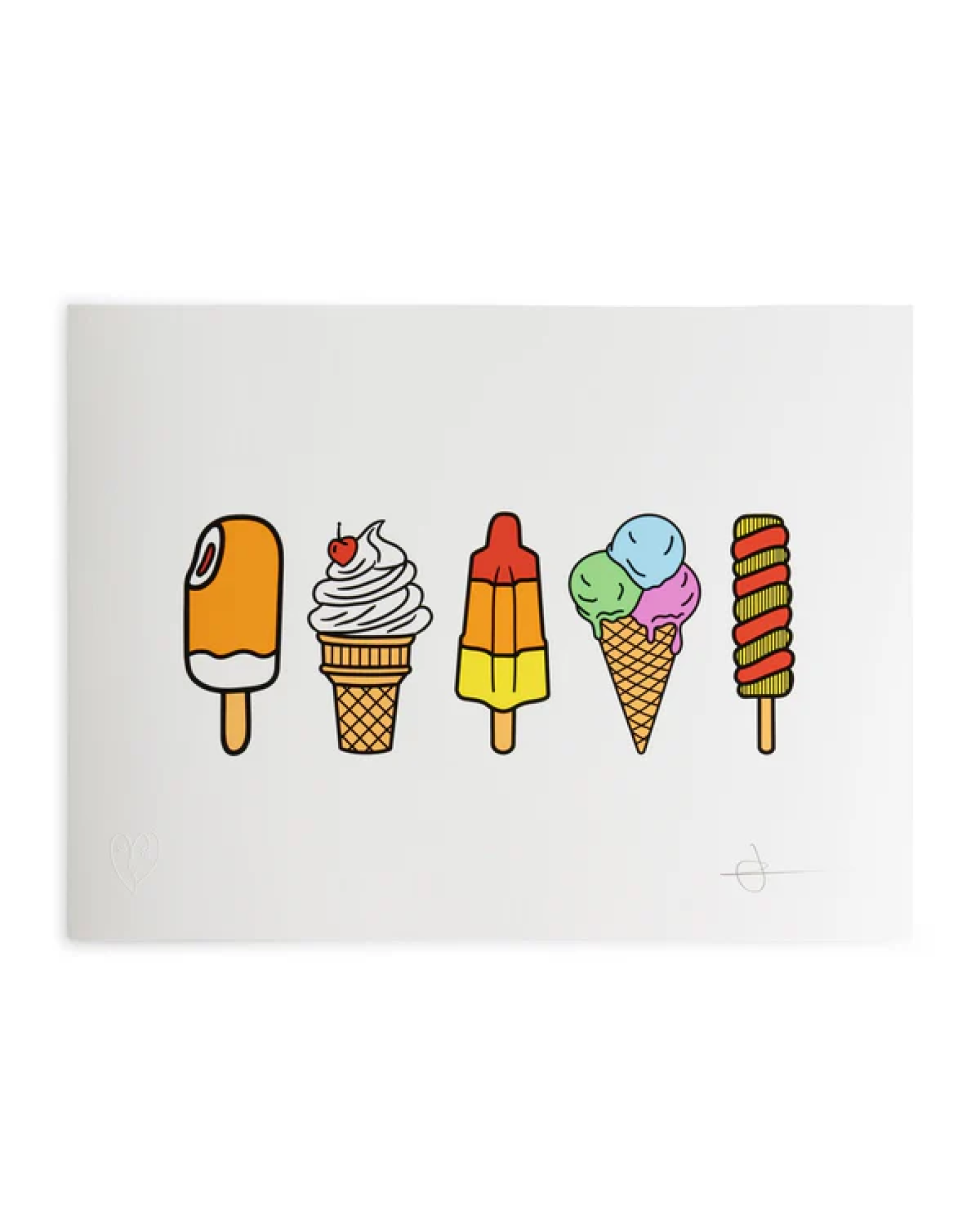 Impression d’art Glace