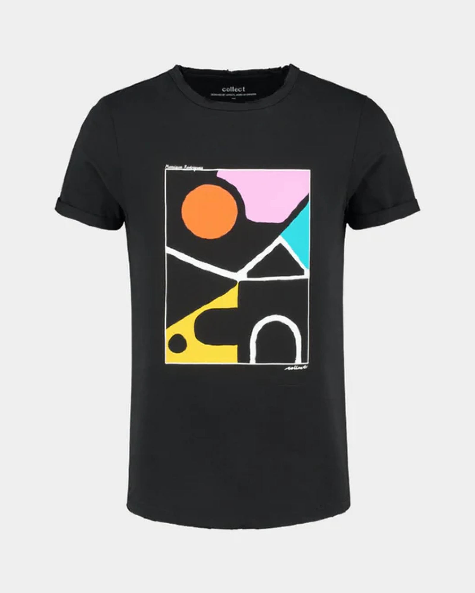 T-shirt Scape noir