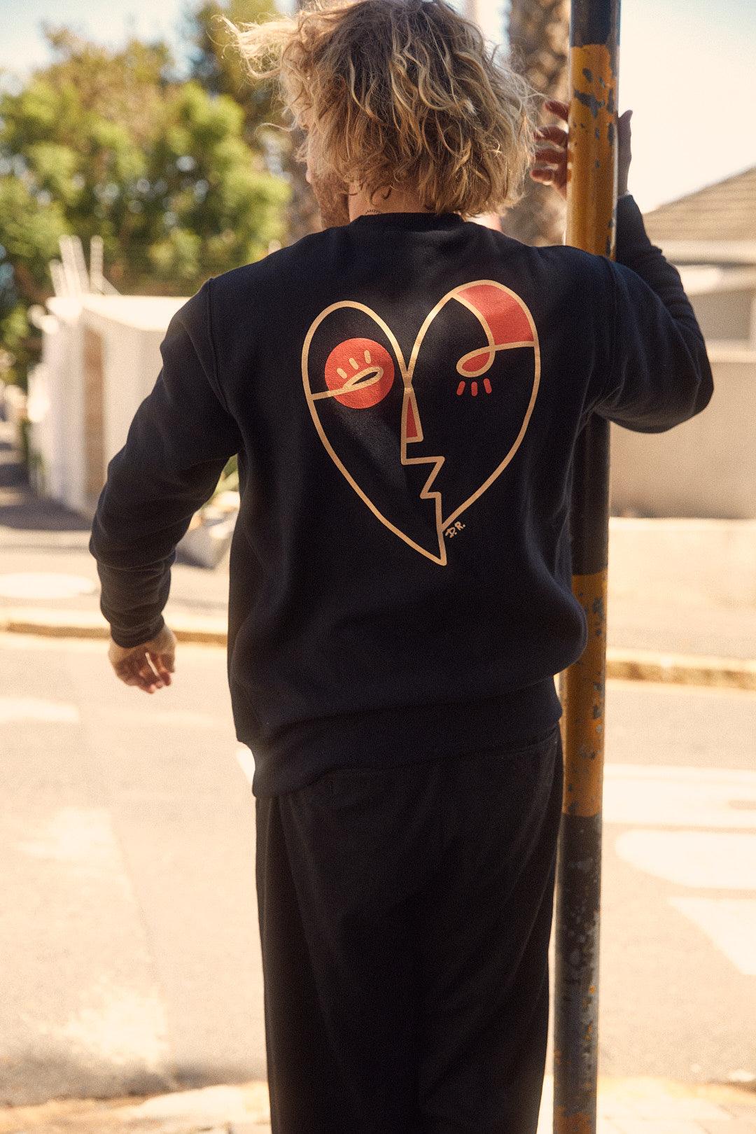 Pull Coeur Noir