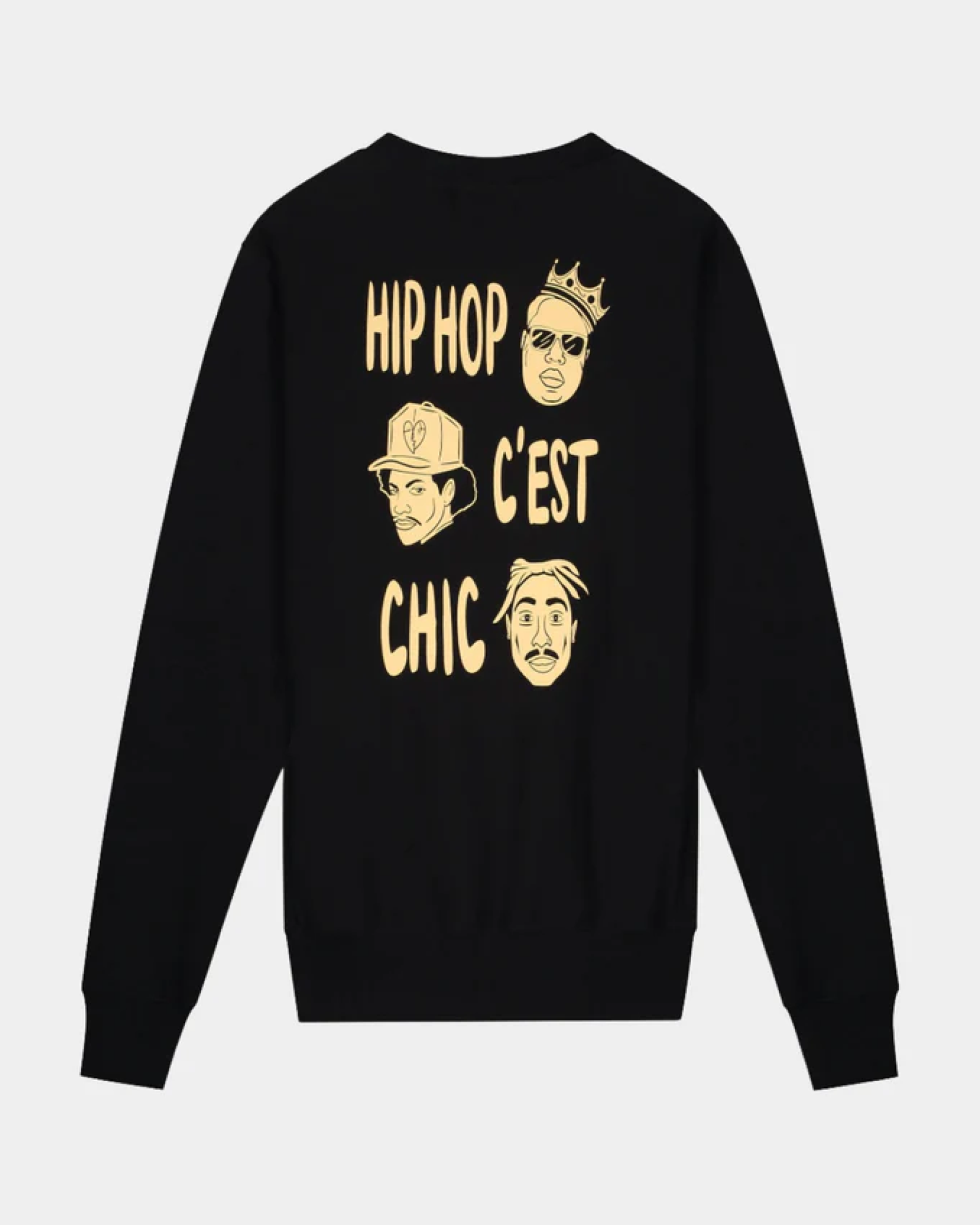 Hip hop c'est chic maglione nero