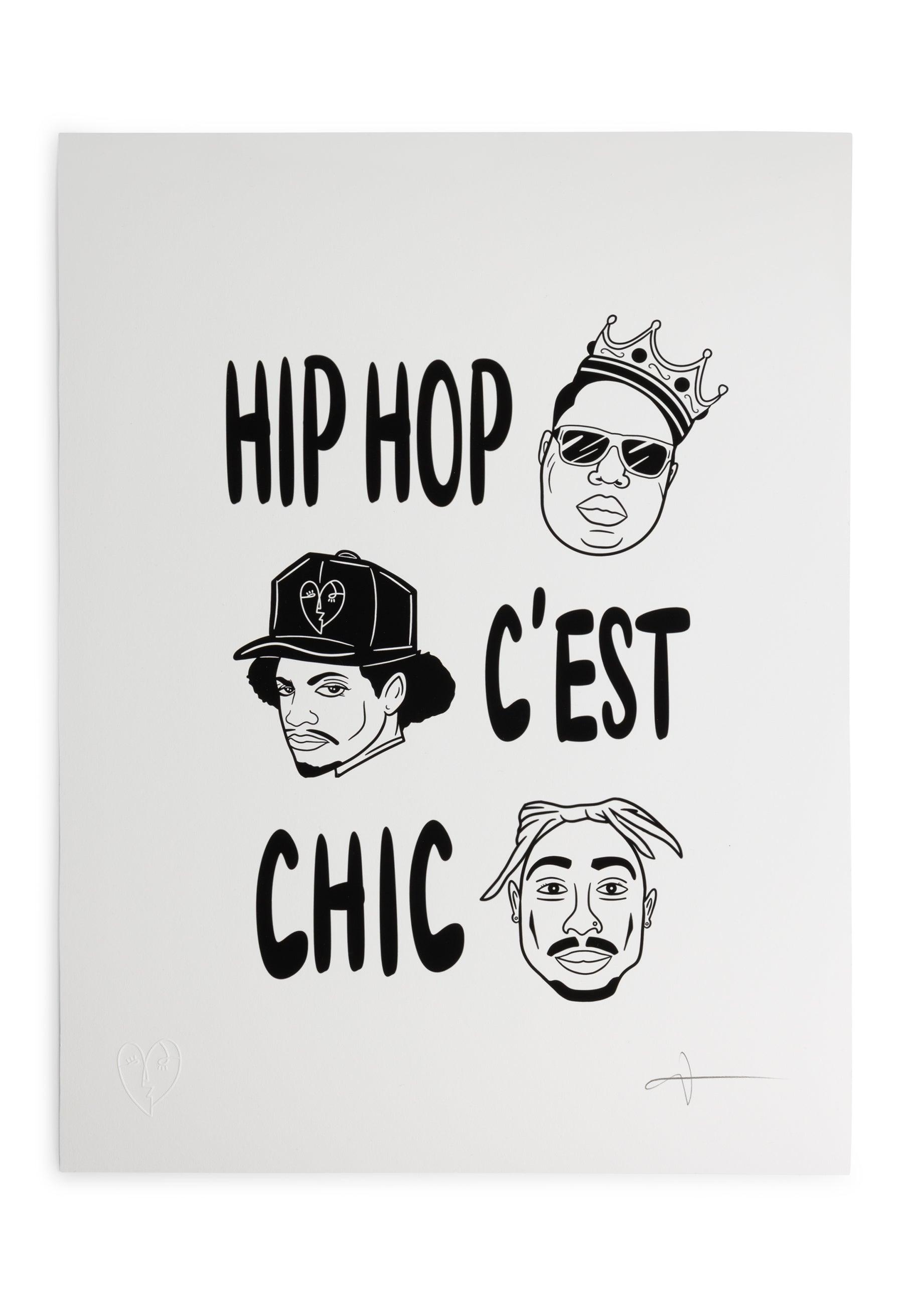 Arte stampa hip hop c'est chic