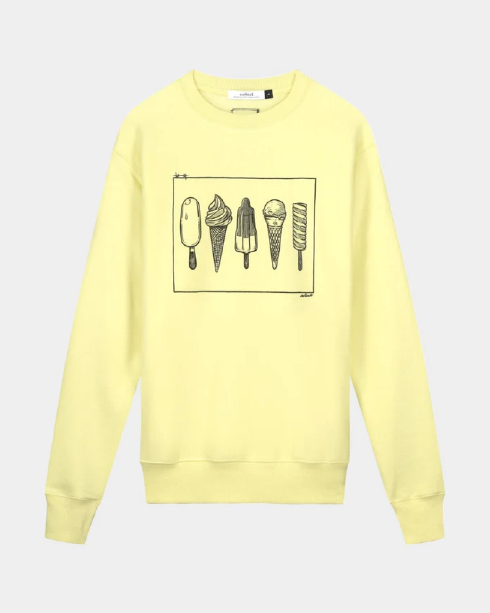 Icecream -Pullover gelb