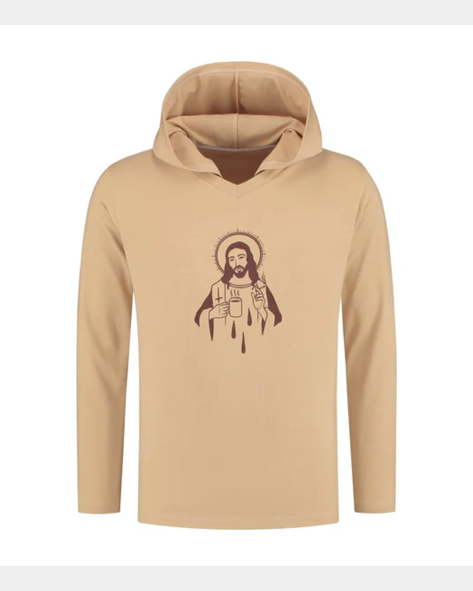 Sweat à capuche d’été Jésus