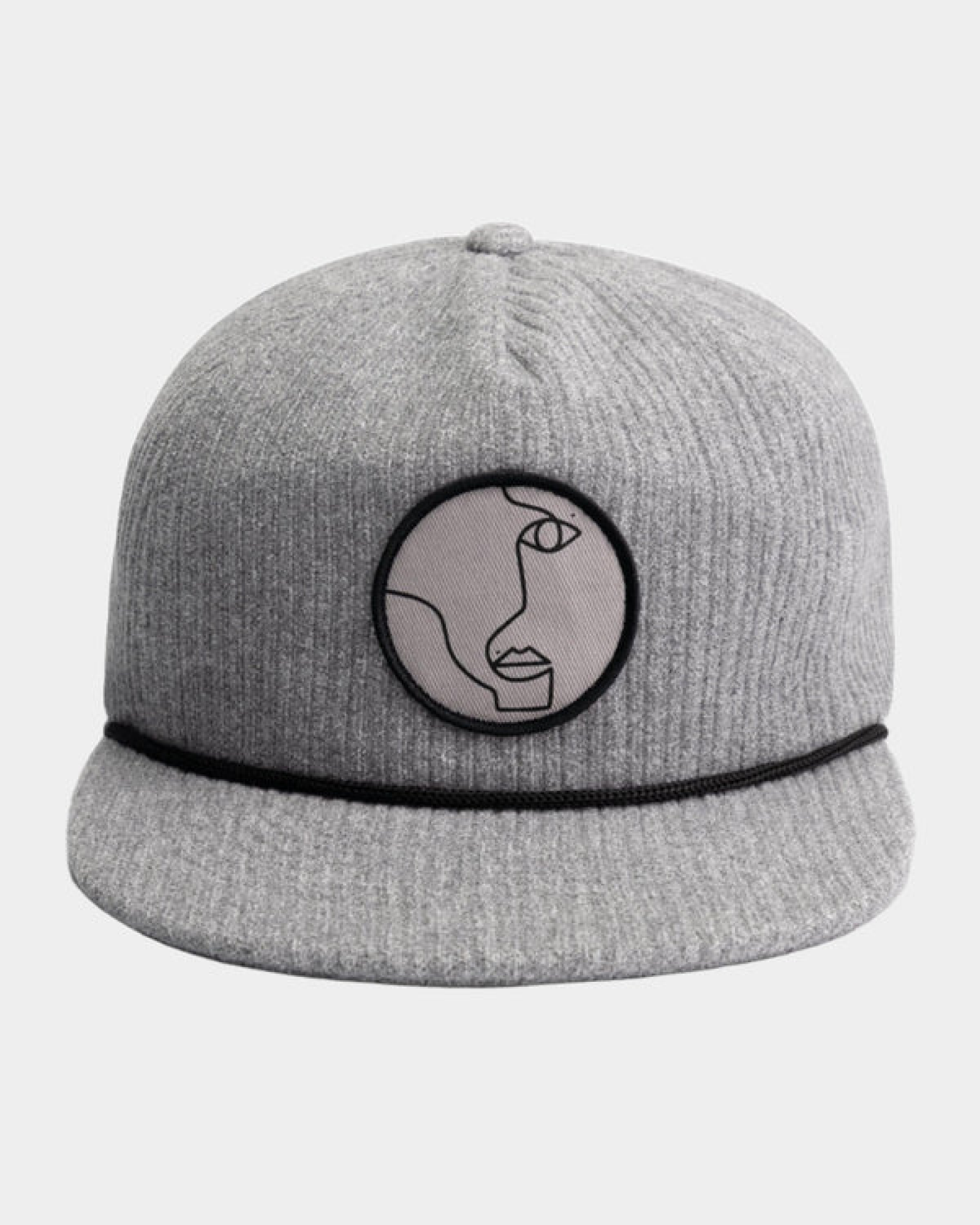 Snapback Line Art Gris