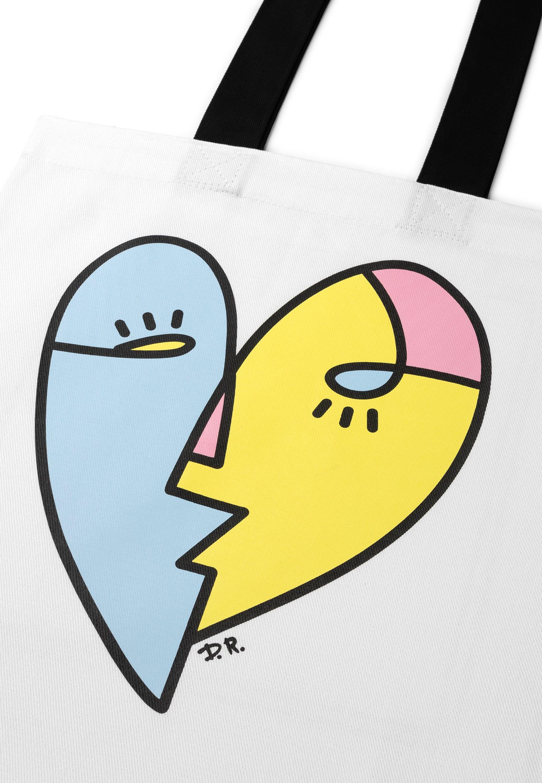 TOTEBAG CUORE BIANCO