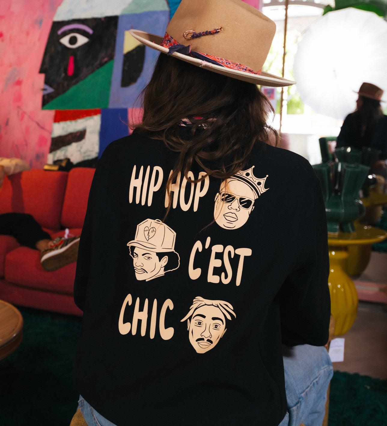 Hip Hop C'est Chic Pullover schwarz