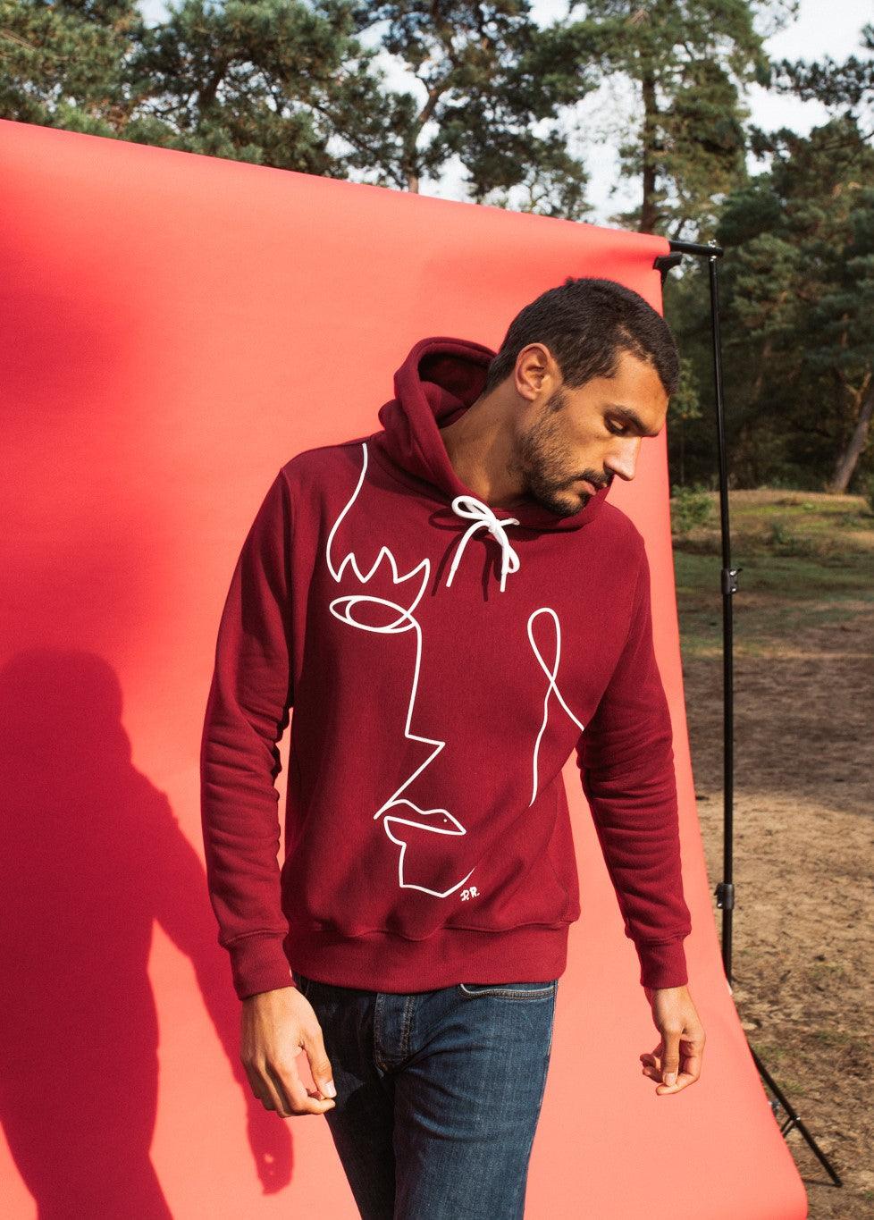 Vesper Hoodie Burgund